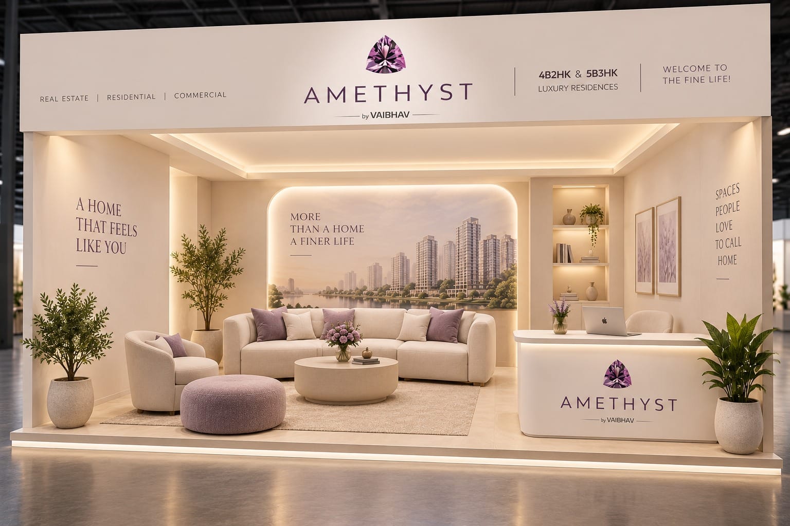 Amethyst by Vaibhav — Exhibition Stall